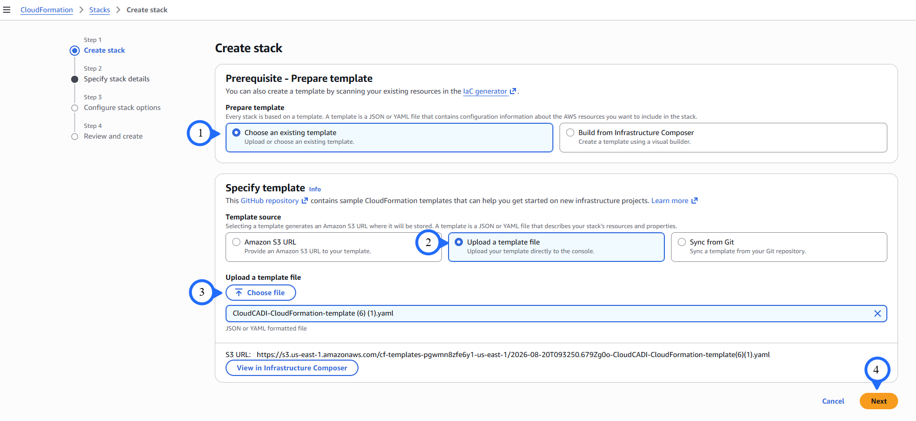 CloudFormation Template