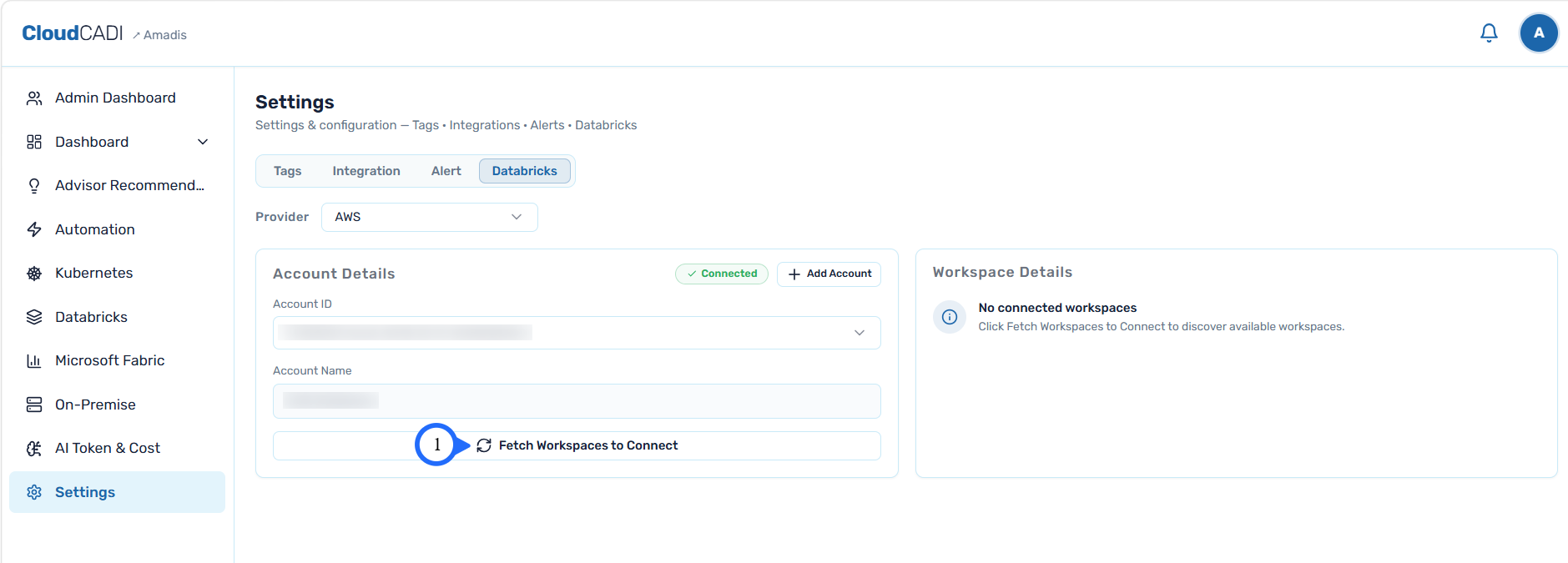 Fetch workspaces