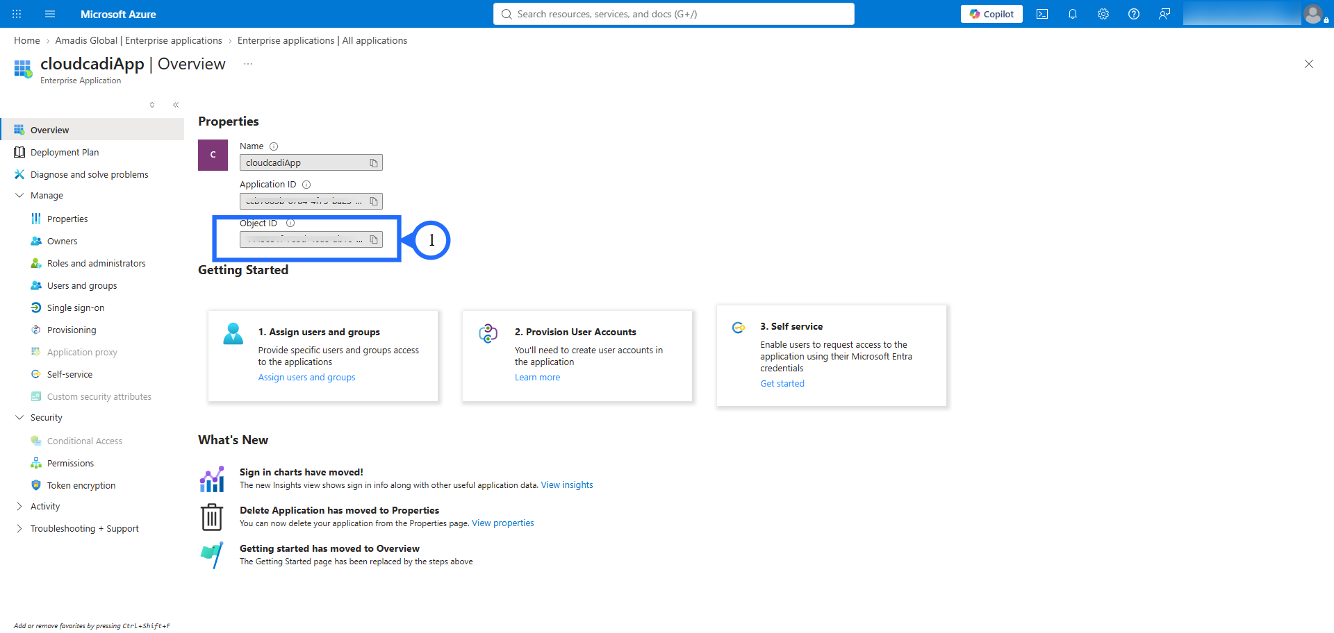 Copy object ID